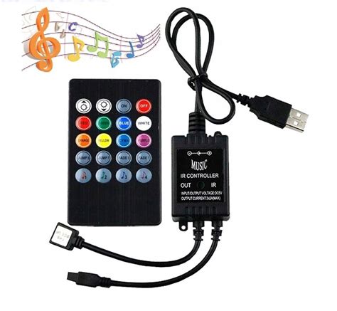 Sterownik Kontroler Usb Muzyczny Do Ta M Led Rgb Rgbst Key Cena