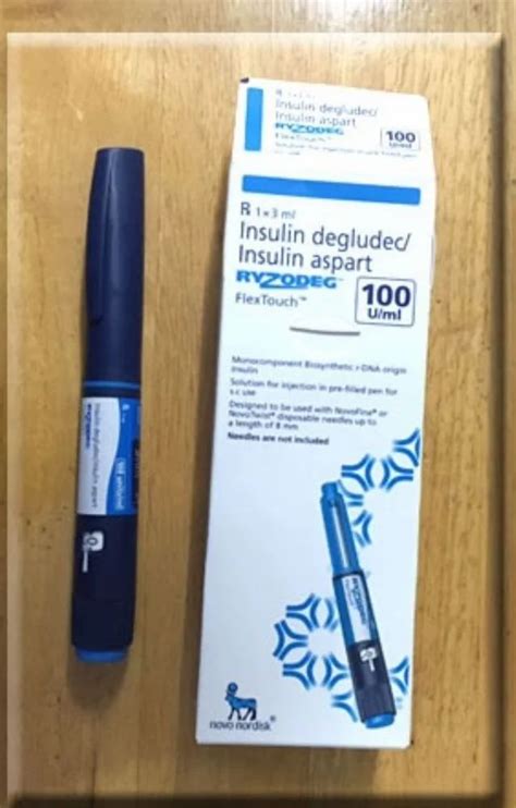 Ryzodeg Flextouch Insulin Degludec Insulin Aspart 100u Ml 3ml At Rs 1600 Pack In Amritsar