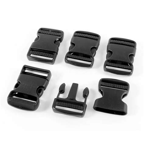 Wholesale 5pcs Curved Plastic Side Quick Release Buckle For Bag 5 Pcs