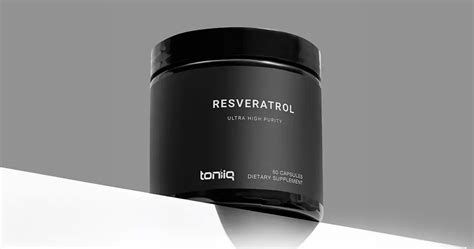 Maximize Your Health With Toniiq Resveratrol Capsules Fiftypills