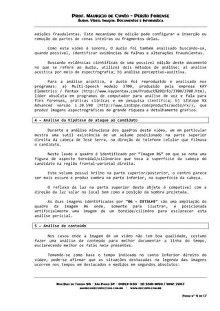 Laudo Pericial Peritomauriciodecunto Pdf