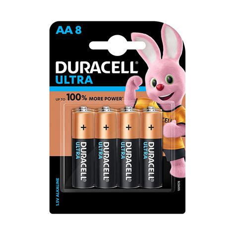 Duracell Aa Battery Long Lasting Leak Proof 8 Pieces