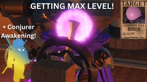 Getting Max Level Conjurer Awakening In Arcane Odyssey Youtube