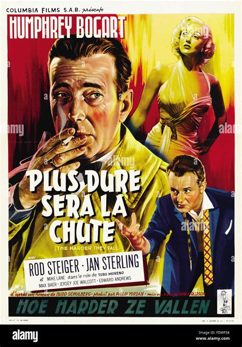 The Harder they Fall - Plus Dure sera la chute - French Movie Poster ...