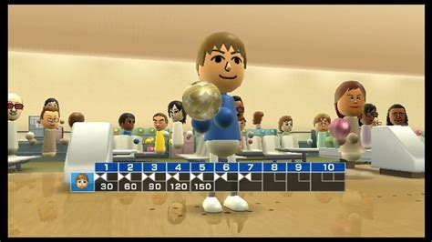 Wii Sports Bowling Perfect Game 12 Different Strikes Youtube