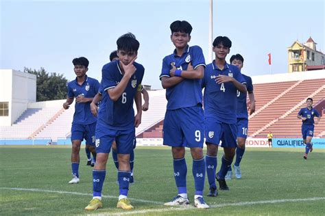 ทีมชาติไทย U17มาสวย ประเดิมอัด เนปาล หายห่วง Afc U17 Asian Cup 2023