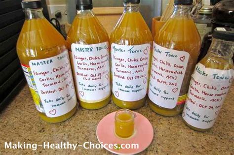 Master Tonic Recipe Homemade Remedy For Health And Longevity