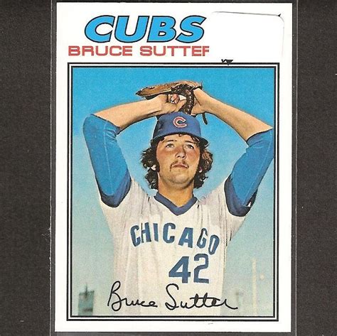 BRUCE SUTTER 2011 Topps 60 Years Of Topps Chicago Cubs