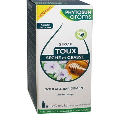 PHYTOSUN AROMS Sirop Toux Sèche et Grasse 120ml Pharmacie des Bosquets