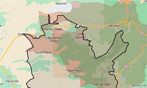 Map Park Fires Active Burning Prompts More Evacuations