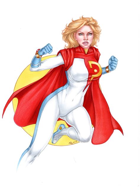 New 52 Power Girl By Rhiannon Owens You Can Finder Her On Facebook