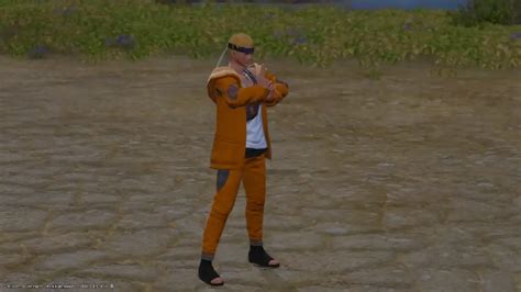 Ffxiv Naruto Glamour How To Look Like Naruto In Final Fantasy Xiv