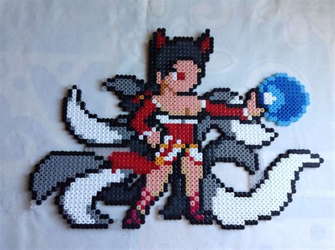 Hama Beads Patterns Beading Patterns Fuse Beads Perler Beads Ahri