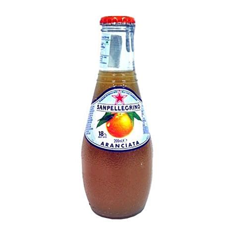 Buy San Pellegrino Fruit Drink Aranciata Sweet Orange Online At Best