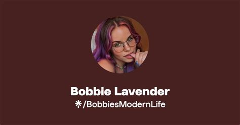 Bobbie Lavender Linktree