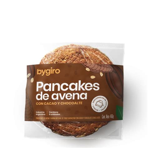 Pancakes De Avena Con Chocolate X 460gr Bygiro