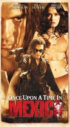 Once Upon A Time In Mexico Vhs Antonio Banderas Salma Hayek