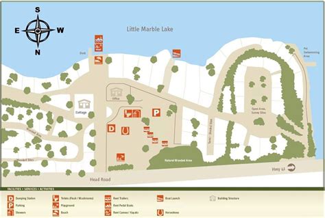 Bon Echo Provincial Park Map