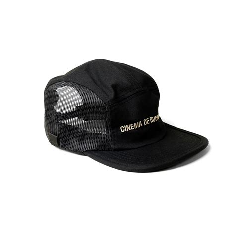 Boné CINEMA DE GUERRILLA telinha preto Fuerza Latina