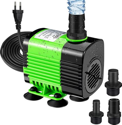 Awroutdoor Pompe Eau Submersible W L H Mini Pompe Aquarium