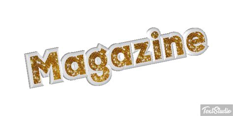 Magazine Word Animated GIF Logo Designs