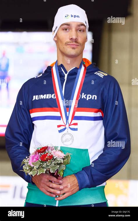 Obihiro, Japan. 15th Nov, 2014. Kjeld Nuis (NED) Speed Skating : Men's 1000m DivisionA victory ...