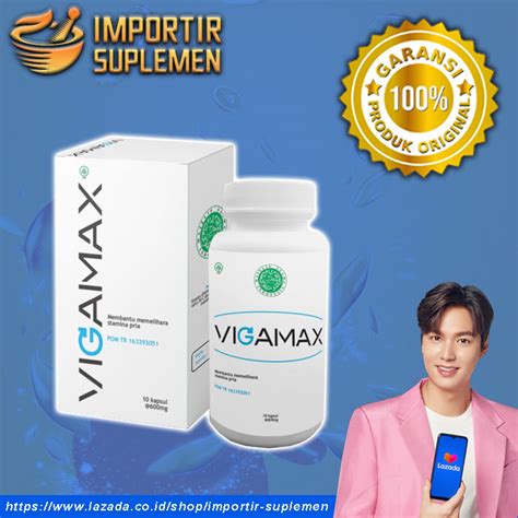 Obat Vigamax Original Bpom Obat Kapsul Impotensi Khusus Dewasa Lazada