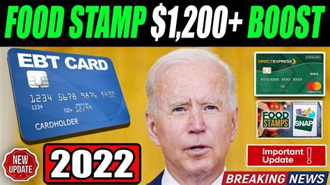 The Additional Food Stamp Payment Snap Benefits Update Youtube