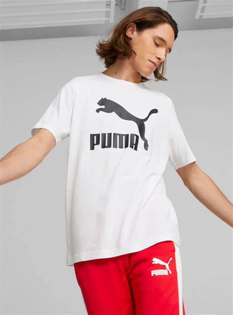 Ripley POLERA ALGODÓN HOMBRE PUMA CLASSICS LOGO