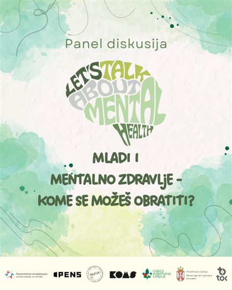 Panel Mladi i mentalno zdravlje kome se možeš obratiti TOC