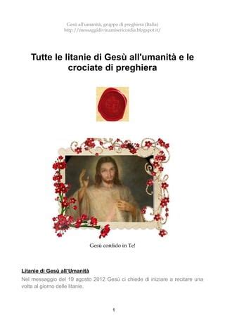 Tutte Le Crociate E Litanie Pdf