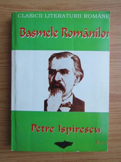 Petre Ispirescu Basmele romanilor volumul 2 Cumpără