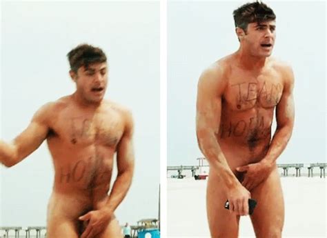 Zac Efron Naked On The Beach The Men Men