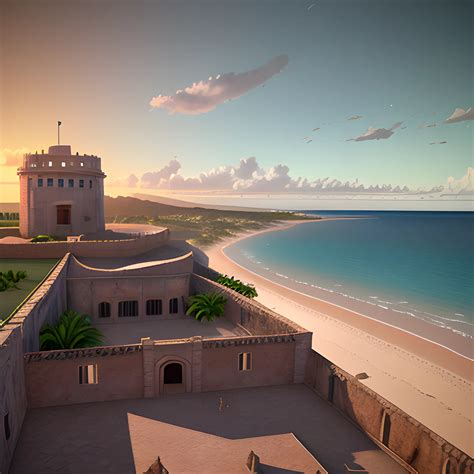 Create A View Of San Felipe Del Morro San Juan Puerto Rico In Th