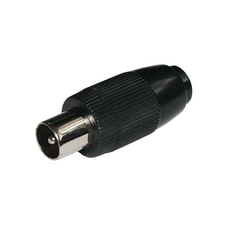 Mod 120 N Conector Antena TV Macho Recto