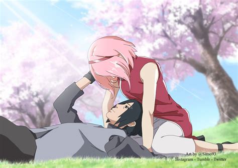 Simo Art On Twitter Sasusaku Naruto Shippuden Anime Sakura And Sasuke