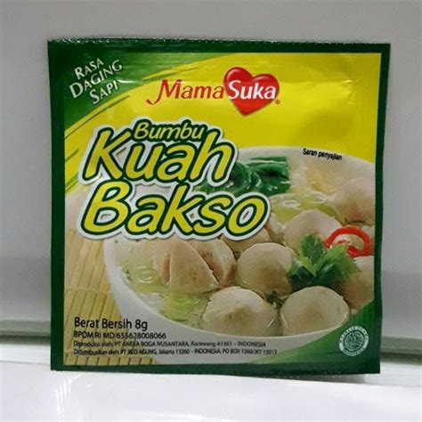 Jual Bumbu Kuah Bakso Gr Renceng Pcs Indonesia Shopee Indonesia