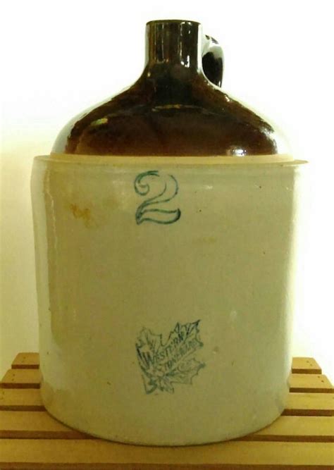 Antique Monmouth Pottery 2 Gallon Western Stoneware Company