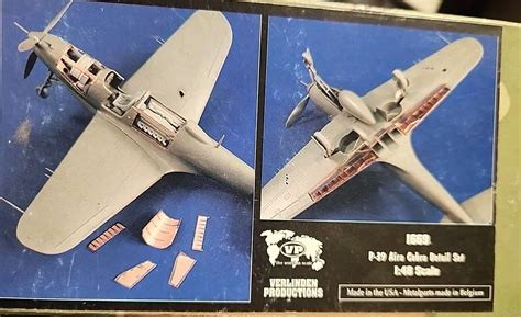 Verlinden Productions 1669 P 39 Aira Cobra Detail Set 1 48 Scale Made