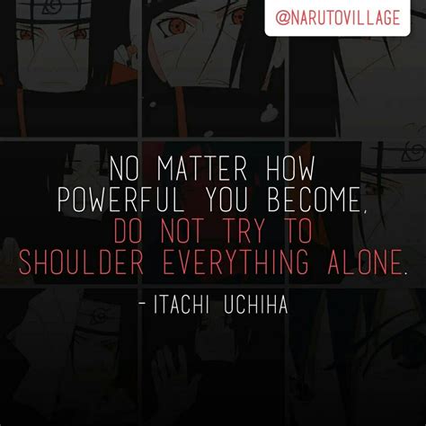 Itachi Quotes Deep