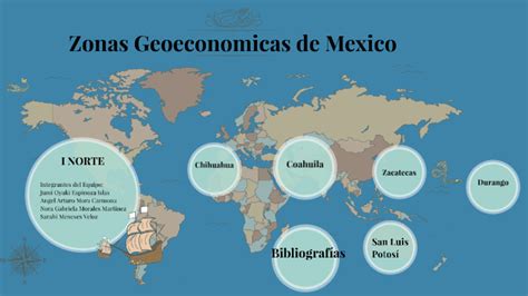 Zona Geoeconomicas De Mexico By Sarahi Veloz On Prezi