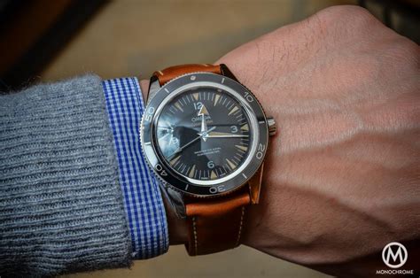 The Omega Seamaster Master Co Axial Chronometer Now On Leather