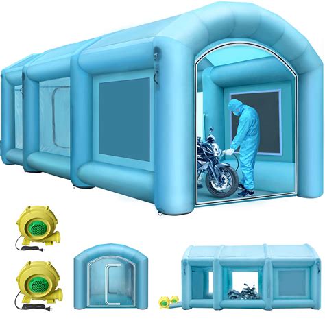 Buy Happybuy Inflatable Paint Booth X X Ft With Blowers