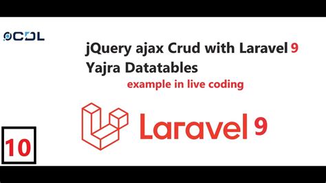 10 JQuery Ajax Crud With Laravel Yajra Datatable L Intro With Series