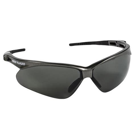 Kleenguard Nemesis Polarized Smoke R3 Safety Glasses White Cap