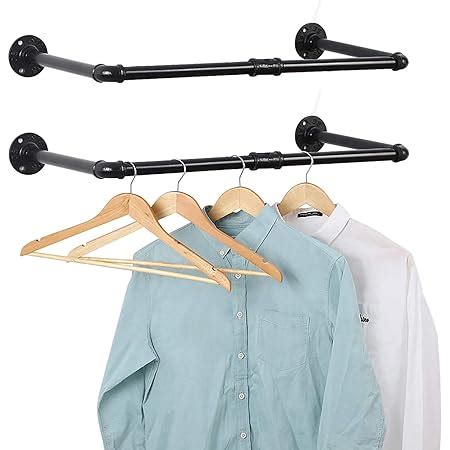 Amazon Oropy Industrial Pipe Clothes Rack Set Of Heavy