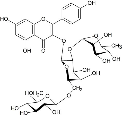 フラボノイドコレクション一覧FlavonolKaempferol 3 O rhamnosyl 12 glucosyl 16