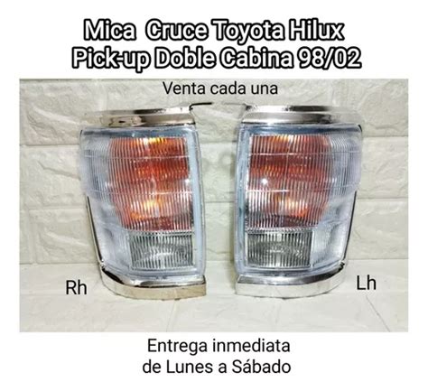 Mica Cruce Toyota Hilux Pickup Doble Cabina Cada Una Mercadolibre