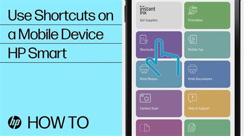 Hp Printers Using Shortcuts In The Hp Smart App Hp® Support