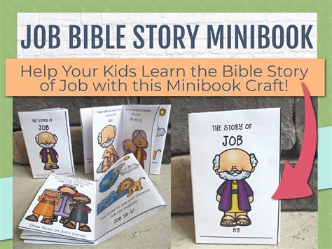 Job Bible Craft, Story of Job Bible Lesson, Christian Homeschool ...